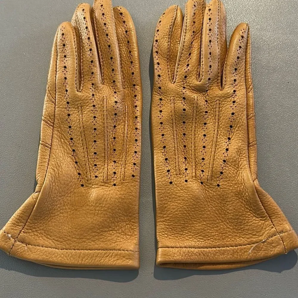 DEERSKIN Leather Driving Gloves